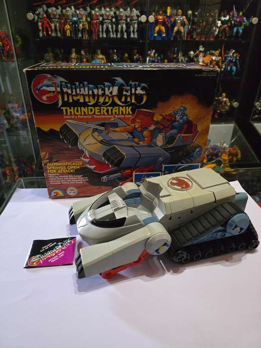 Thundercats 1985 Complete Thundertank With Box Vintage Figure