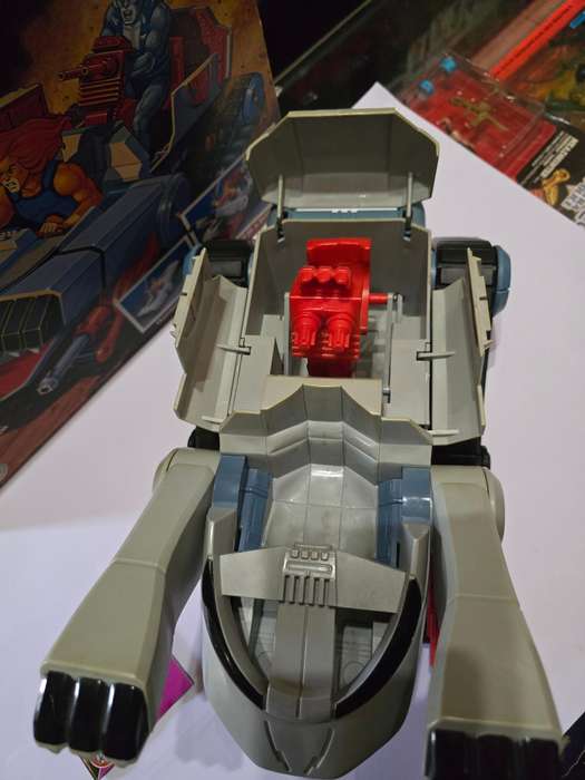 Thundercats 1985 Complete Thundertank With Box Vintage Figure
