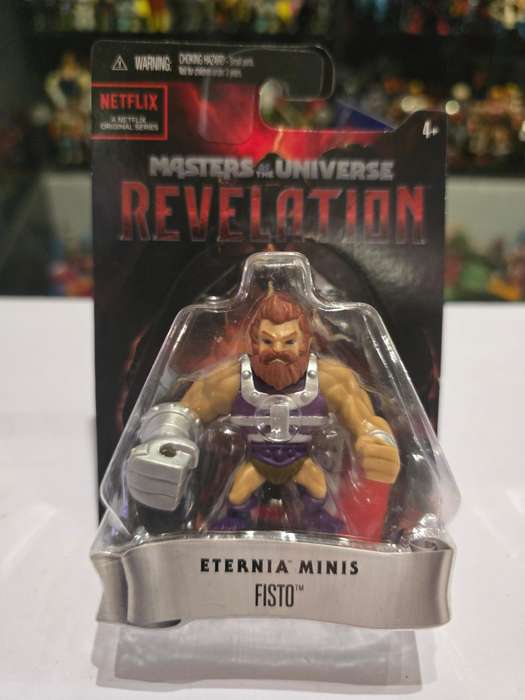 Masters Of The Universe (Motu) Revelation Eternia Minis Fisto Figure Moc
