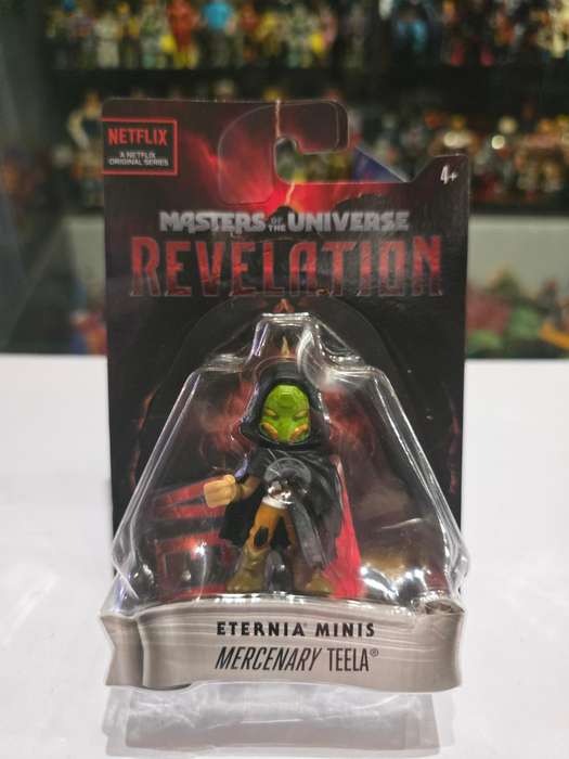 Masters Of The Universe (Motu) Revelation Eternia Minis Mercenary Teela Figure Moc