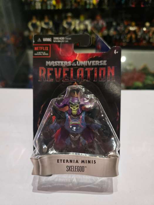 Masters Of The Universe (Motu) Revelation Eternia Minis Skelegod Figure Moc
