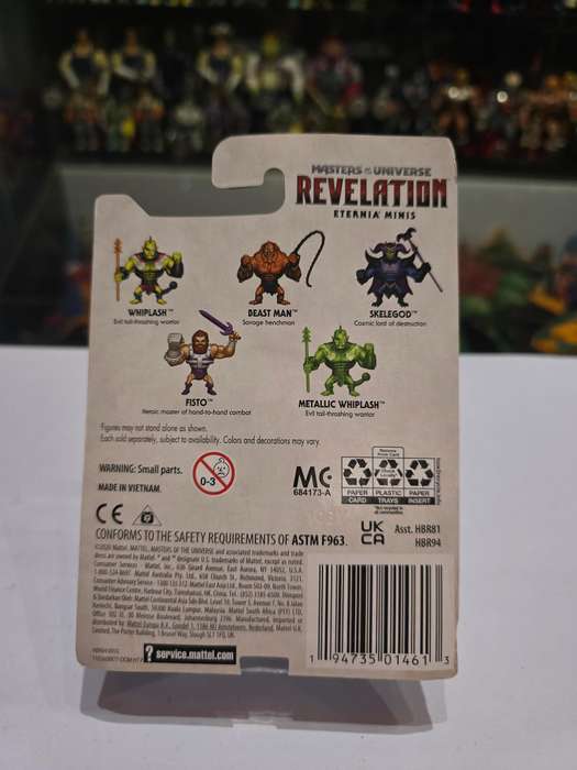 Masters Of The Universe (Motu) Revelation Eternia Minis Skelegod Figure Moc