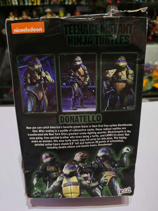 Boxed Neca Donatello Teenage Mutant Ninja Turtles Tmnt