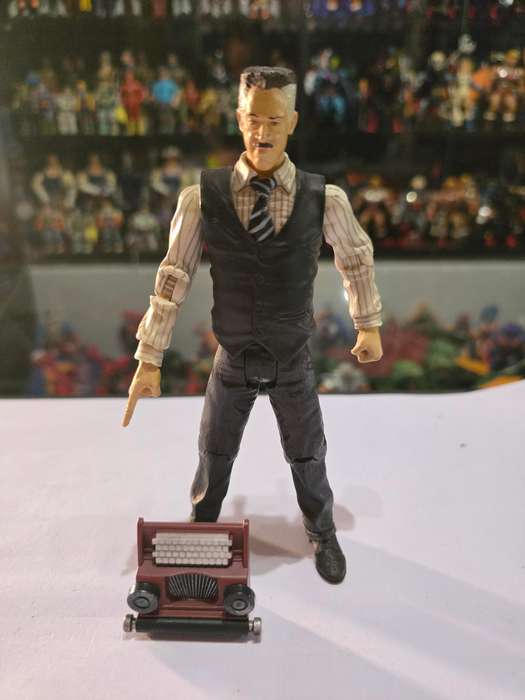 2002 Marvel Spider-Man Jonah Jameson Action Figure