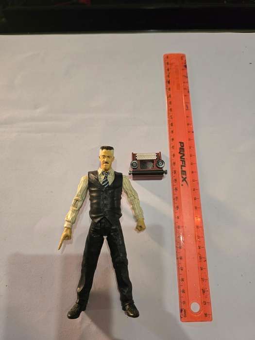 2002 Marvel Spider-Man Jonah Jameson Action Figure