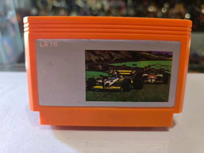 Vintage Tv Game Cartridge Famicom F1 Race