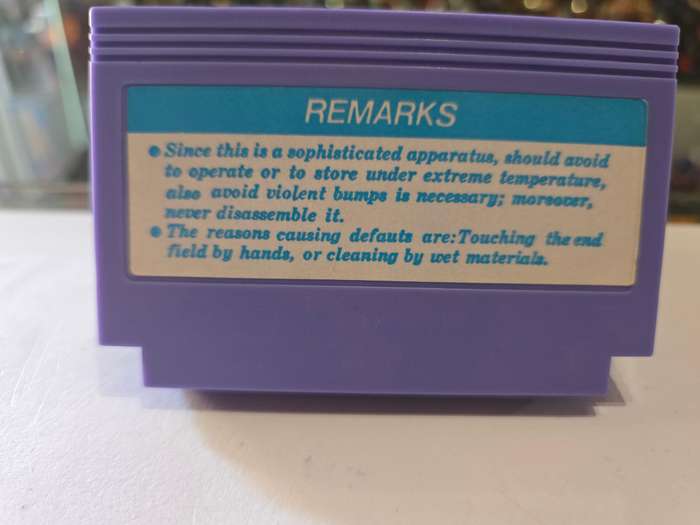 Vintage Tv Game Cartridge Famicom Popeye