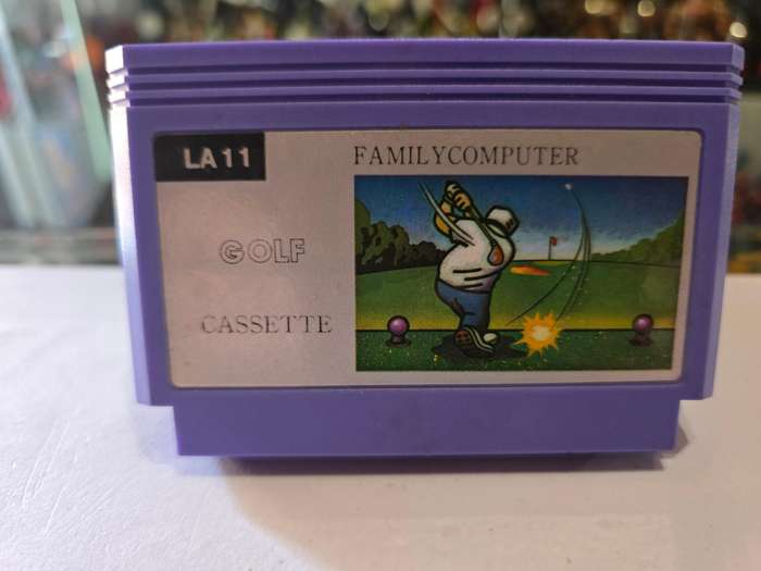 Vintage Tv Game Cartridge Famicom Golf