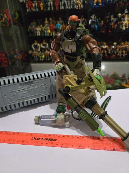 GI Joe 2005 Complete Sigma 6 Heavy Duty 8" Figures