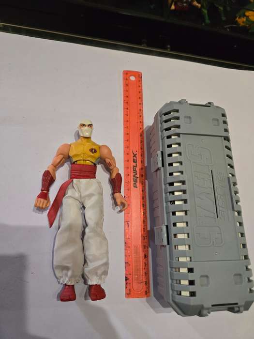 GI Joe 2005 Complete Sigma 6 Storm Shadow 8" Figures