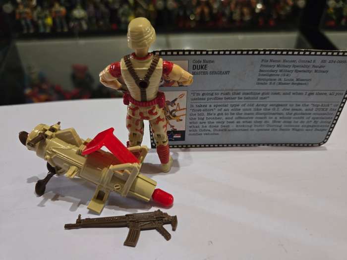 GI Joe 1992 Complete Duke v3 Vintage Figures