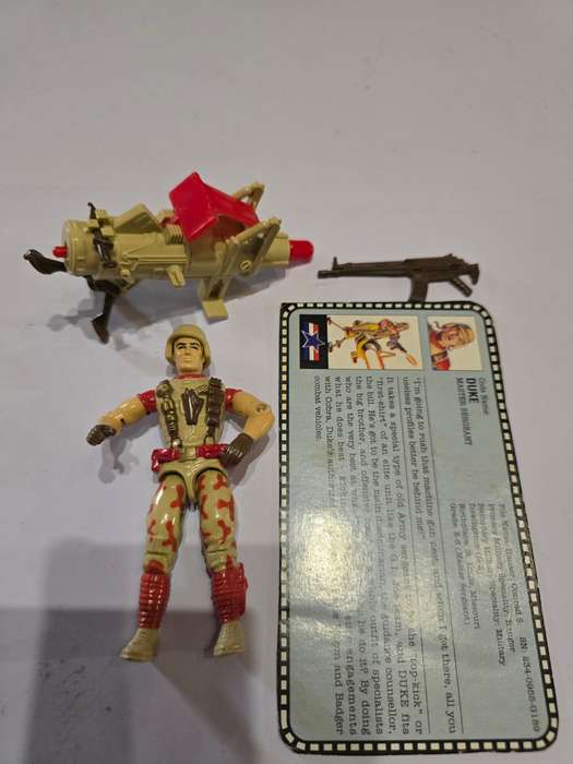 GI Joe 1992 Complete Duke v3 Vintage Figures