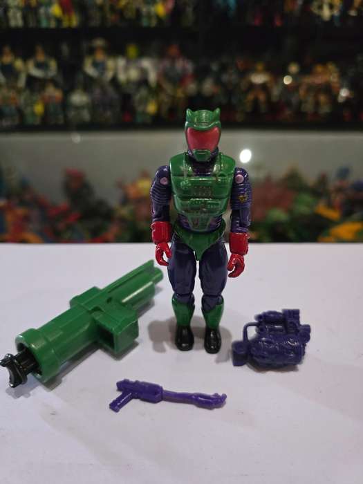 GI Joe 1991 Complete Toxo Viper v2  Vintage Figures