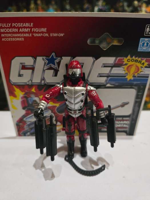 GI Joe 1991 Complete Crimson Guard Immortal Vintage Figures
