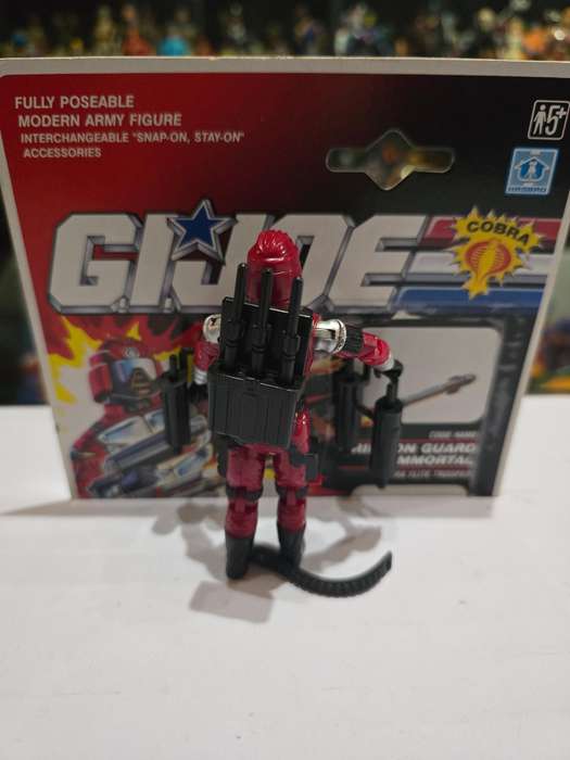 GI Joe 1991 Complete Crimson Guard Immortal Vintage Figures