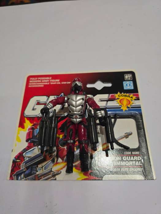 GI Joe 1991 Complete Crimson Guard Immortal Vintage Figures