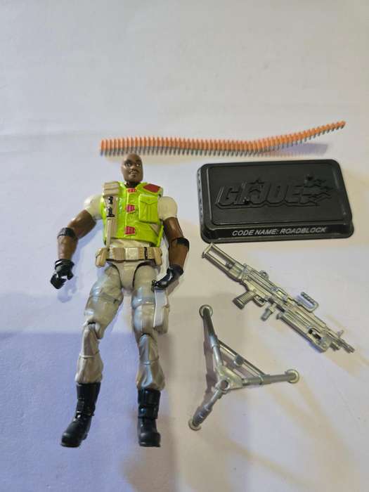 GI Joe 2008 Complete Roadblock Figure
