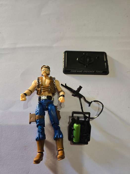 GI Joe 2008 Complete Dreadnok Torch Figure