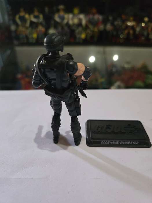 GI Joe 2008 Complete Snake Eyes Figure