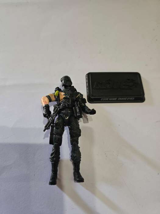 GI Joe 2008 Complete Snake Eyes Figure