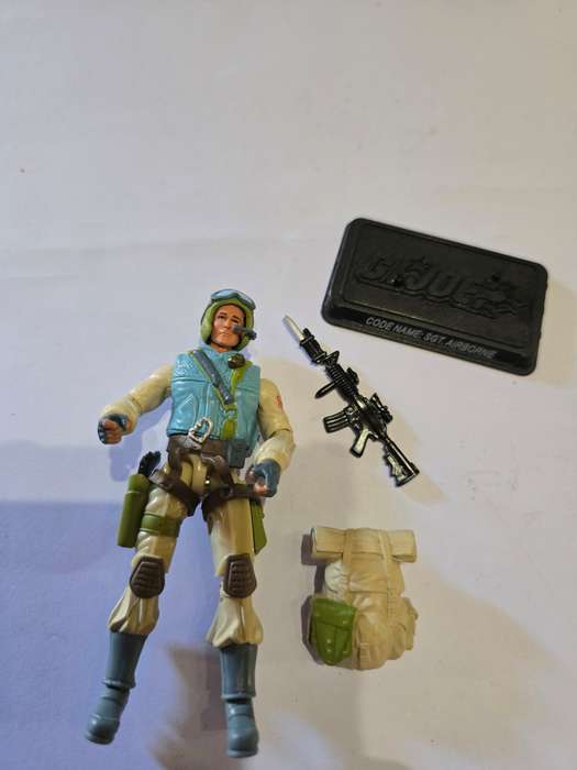 GI Joe 2008 Complete SGT Airborne Figure
