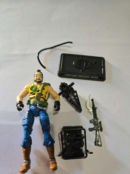 GI Joe 2008 Complete Dreadnok Ripper Figure