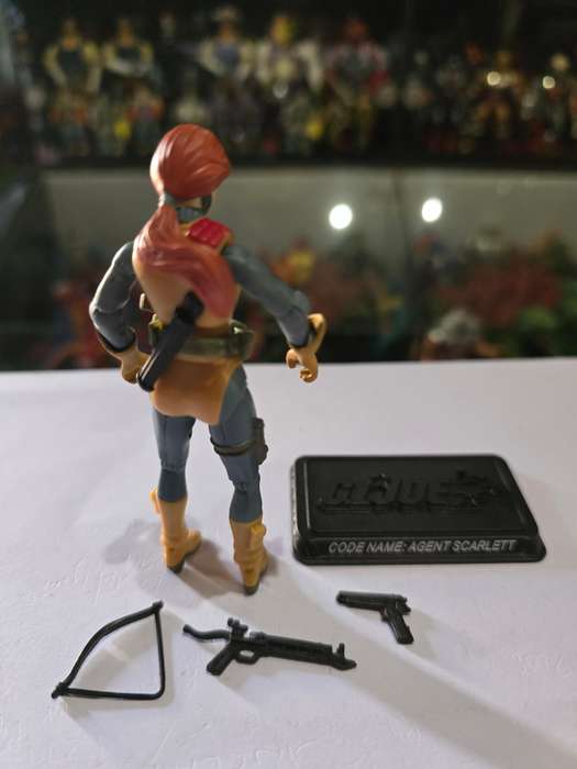 GI Joe 2008 Complete Scarlett Figure