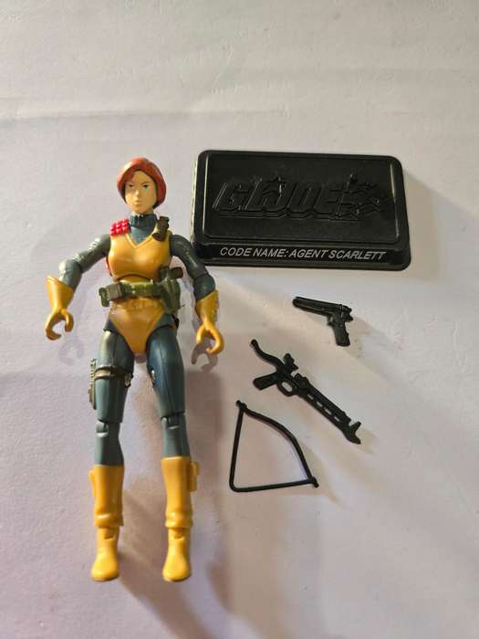 GI Joe 2008 Complete Scarlett Figure