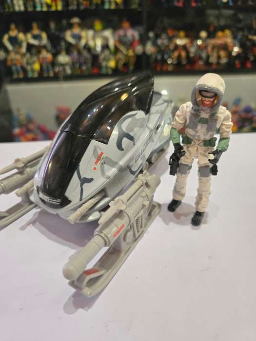 GI Joe 2009 Rockslide ATAV With Snow Job