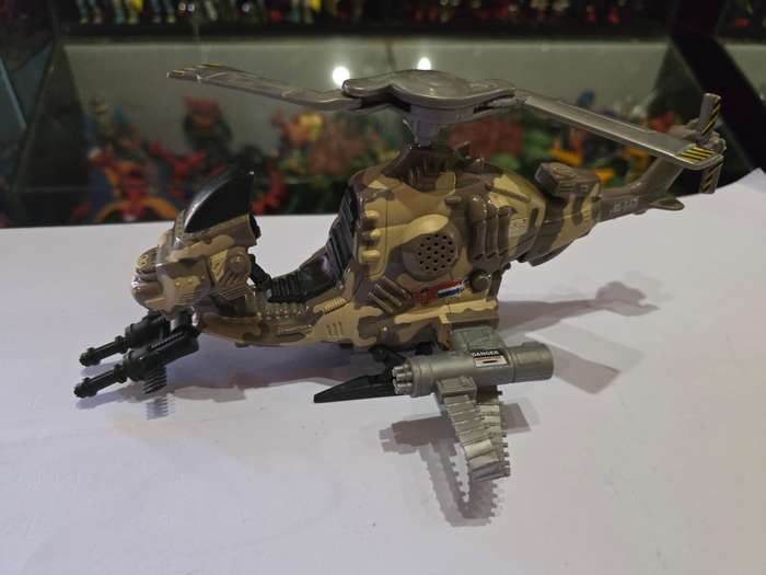 GI Joe 2002 Night Attack Desert Camo Helicopter