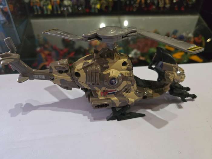 GI Joe 2002 Night Attack Desert Camo Helicopter