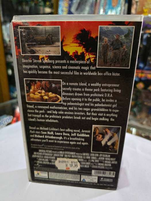 1994 VHS Jurassic Park