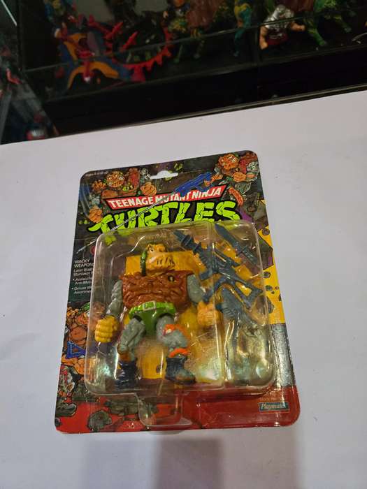 1989 MOC TMNT General Traag Vintage Figure Teenage Mutant Ninja Turtles