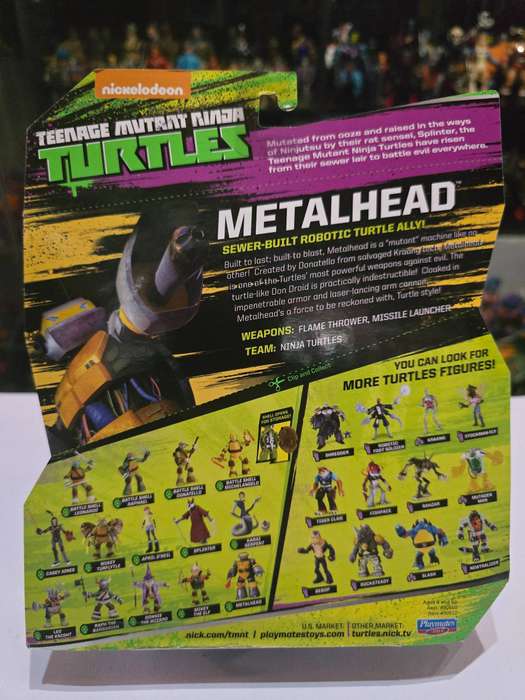 2014 MOC TMNT Metalhead Teenage Mutant Ninja Turtles