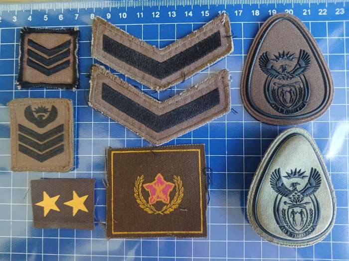 SADF - SA Military Ranks - Lot