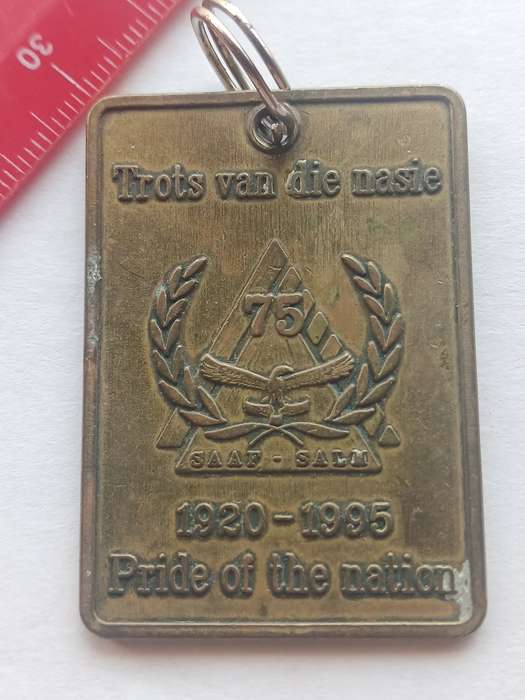SA Airforce - SAAF Key ring 75 Years