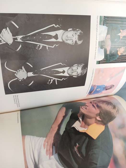 Rugby Book - Naas Botha Rugby's Golden Boy