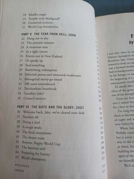 Rugby Book - In Black and White