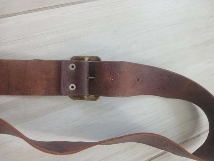 SADF - SA Military Old Leather Belt with Buckle