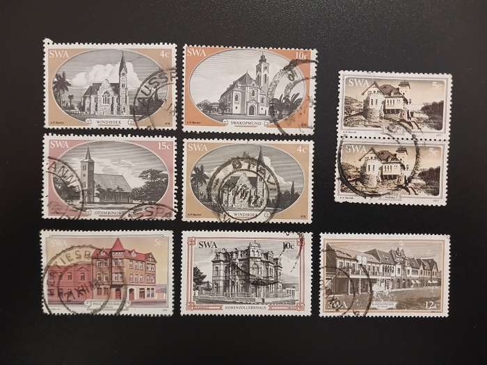 Stamps - SWA South West Africa - Building Lot