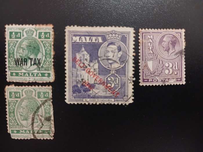 Stamps - Malta Lot