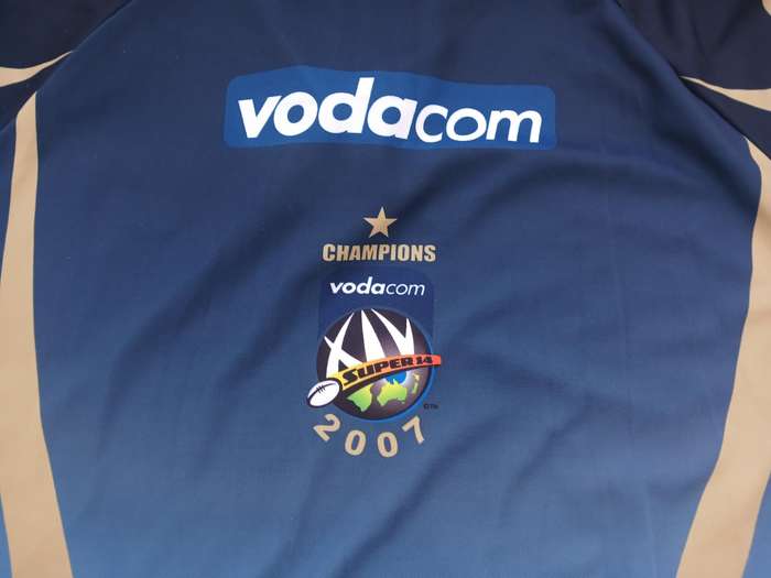 Rugby Jersey - BLUE BULLS 2007 Super 14 Champions "Commemorative Jersey" XXXXL