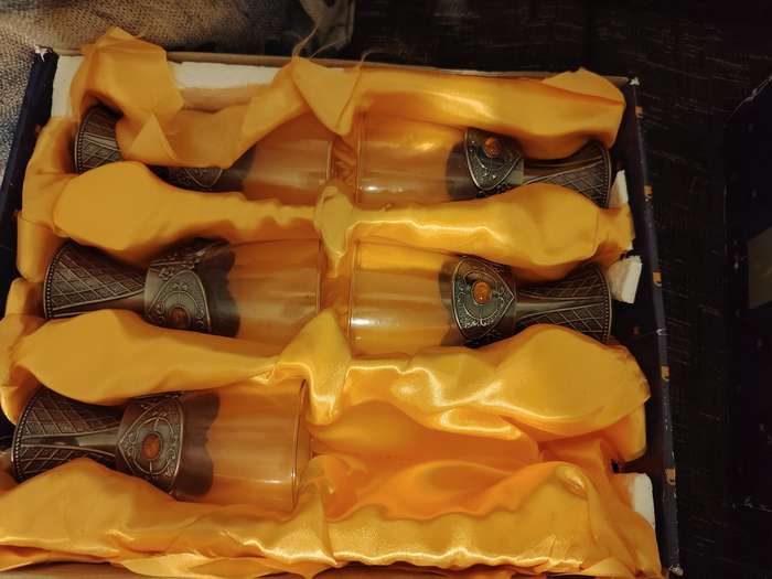 11 x Mideivel style wine goblets