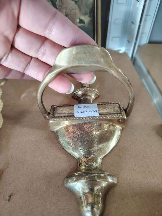 Beautiful vintage brass door knocker