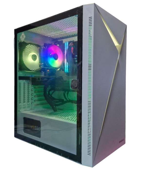 Gaming PC with ARGB, GTX1660 Ti 6Gb GPU, i5-10400F CPU, 16Gb RAM, 512Gb NvMe, Win 11 Pro