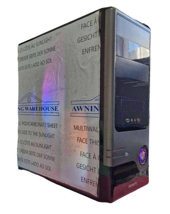 Gaming PC with static ARGB, GTX1660 Super 6Gb GPU, i5-4590 CPU, 16Gb RAM, 500Gb SSD, Win 11 Pro