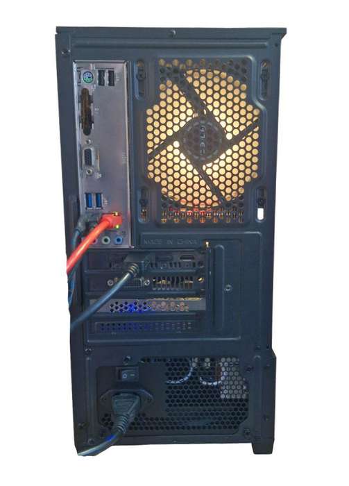 Gaming PC with ARGB, GT1060 6Gb GPU, i5-4440 CPU, 16Gb RAM, 512Gb NvMe, Win 11 Pro