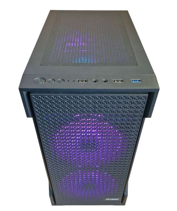 Gaming PC with ARGB, GTX1660 Super 6Gb GPU, i5-8500T CPU, 16Gb RAM, 512Gb NvMe, Win 11 Pro