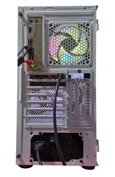 Gaming PC with ARGB, GTX1660 Ti 6Gb GPU, i5-10400F CPU, 16Gb RAM, 512Gb NvMe, Win 11 Pro