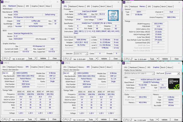 Gaming PC with ARGB, GTX1660 Ti 6Gb GPU, i5-9600KF CPU, 16Gb RAM, 512Gb NvMe, Win 11 Pro